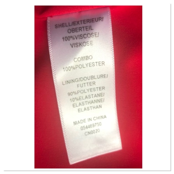 Aidan Mattox Gown Long Dress Cut Out Front Side Details Solid Red Size 4 - Picture 11 of 13